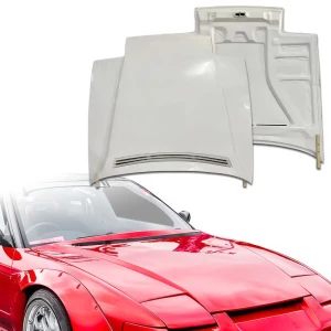 FRP ORI v2 Hood > Nissan 240SX 1989-1994 - image 1