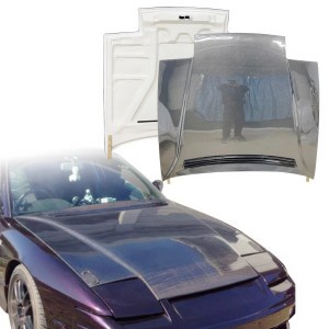 ModeloDrive Carbon Fiber ORI v2 Hood > Nissan 240SX 1989-1994 - image 1