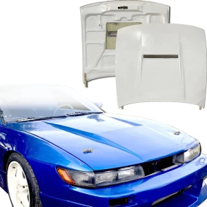 FRP MSPO Hood > Nissan Silvia (S13) 1989-1994 - image 1