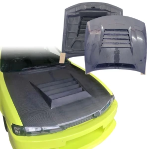 Carbon Fiber DMA D1 Hood > Nissan 240SX (S14) 1997-1998 - image 1