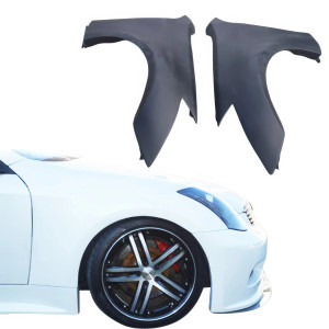 VSaero FRP APBR Wide Body Fenders (front) for Infiniti G35 Coupe 2003-2006 > 2dr Coupe - image 1 VSaero FRP APBR Wide Body Fenders (front) for Infiniti G35 Coupe 2003-2006 > 2dr Coupe - image 1