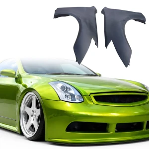 FRP APBR 45mm Wide Body Fenders (front) > Infiniti G35 Coupe 2003-2006 > 2dr Coupe - image 1