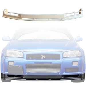 FRP NISM St Z Integrated Front Lip Valance > Nissan Skyline (R34) GTT 1999-2002 > 2dr Coupe - image 1