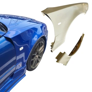 FRP NISM Zt Fenders (front) > Nissan Skyline (R34) GTR 1999-2004 > 2dr Coupe - image 1