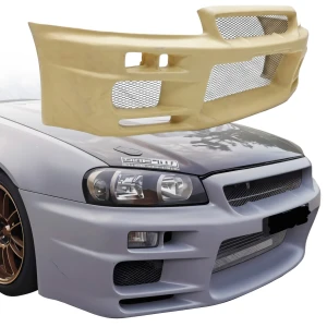 FRP TSE Front Bumper > Nissan Skyline (R34) GTR 1999-2004 > 2dr Coupe - image 1