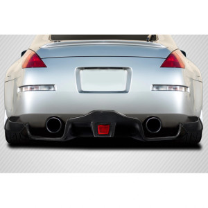 2003-2008 Nissan 350Z Z33 F1 Rear Diffuser - 5 Piece ( fits G35 2DR / G37 2DR / 370Z ) (S) - image 1