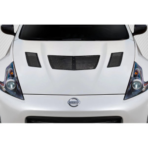 2009-2020 Nissan 370Z Z34 GT1 Hood Vents - 3 Piece - image 1