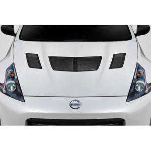 2009-2020 Nissan 370Z Z34 GT1 Hood Vents - 3 Piece (S) - image 1