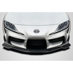 2019-2023 Toyota Supra Speed Carbon Fiber Front Lip - image 1