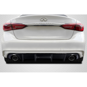 2018-2023 Infiniti Q50 Carbon Creations SRK Rear Diffuser - 1 Piece - image 1