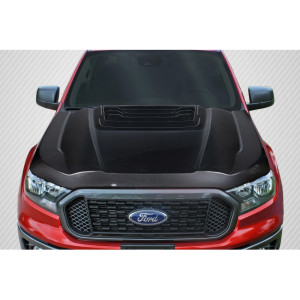 2019-2023 Ford Ranger Carbon Creations Raptor Look Hood - 1 Piece - image 1