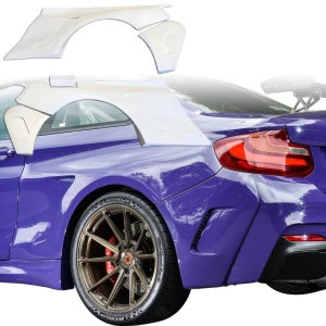 FRP MHAR Wide Body Fenders (rear) > BMW 2-Series (F22) M-Sport 2014-2020 - image 1