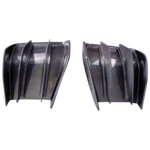 ModeloDrive Carbon Fiber Dual Diffusers 2pc > Chevrolet Corvette (C7) 2014-2019 - image 1