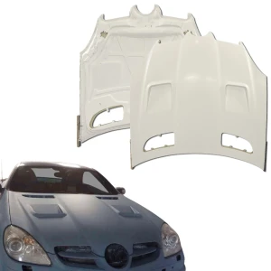 FRP BLK Series Hood > Mercedes-Benz SLK (R171) 2005-2011 - image 1