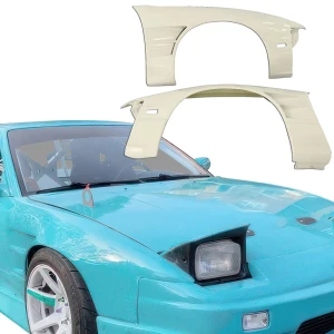 FRP BSPO Wide Body 30mm Fenders (front) > Nissan 240SX 1989-1994 > 2/3dr - image 1