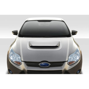 2012-2014 Ford Focus Ram Air Hood - 1 Piece - image 1