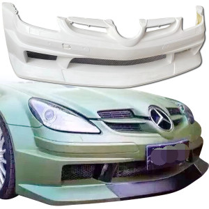 ModeloDrive FRP BLK Series Wide Body Front Bumper > Mercedes-Benz SLK (R171) 2005-2011 - image 1