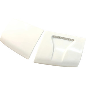 FRP NACA Single Vent Headlight Covers > Nissan 240SX 1989-1994 - image 1