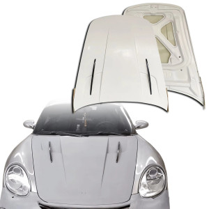 ModeloDrive Partial Carbon Fiber MDES Hood Frunk (front) > Porsche Boxster (987) 2005-2012 - image 1
