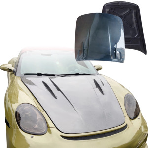 ModeloDrive Carbon Fiber MDES Hood Frunk (front) > Porsche Boxster (987) 2005-2012 - image 1