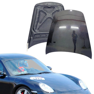 ModeloDrive Carbon Fiber OER Hood Frunk (front) > Porsche Cayman (987) 2006-2012 - image 1