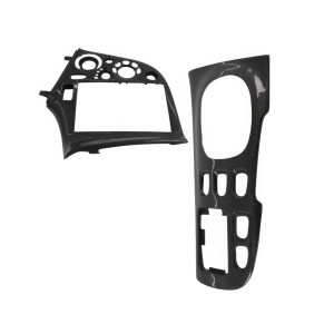 Carbon Fiber LHD Center Console Trim 2pc > Mazda RX-7 (FD3S) 1993-1997 - image 1
