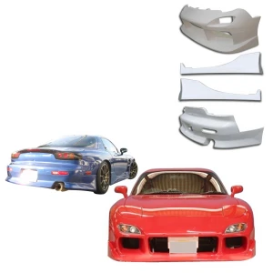 FRP VANQ Body Kit 4pc > Mazda RX-7 (FD3S) 1993-1997 - image 1