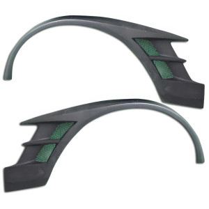 ModeloDrive FRP VOLT Wide Body Flares (front) > Mitsubishi Evolution EVO8 EVO9 2003-2006 - image 1 ModeloDrive FRP VOLT Wide Body Flares (front) > Mitsubishi Evolution EVO8 EVO9 2003-2006 - image 1