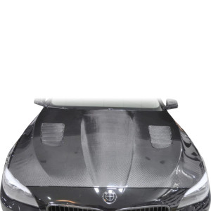ModeloDrive Carbon Fiber VRS Hood > BMW 5-Series (F10) 2011-2016 - image 1