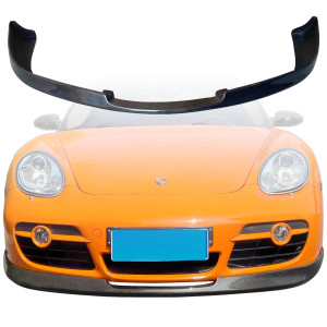 ModeloDrive Carbon Fiber TART Front Lip Valance > Porsche Cayman (987) 2006-2008 - image 1