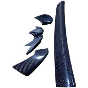 ModeloDrive Carbon Fiber MANS Lower Hatch Wing > Porsche Cayenne (958) 2011-2018 - image 1 ModeloDrive Carbon Fiber MANS Lower Hatch Wing > Porsche Cayenne (958) 2011-2018 - image 1