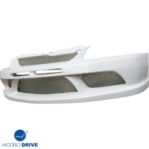 ModeloDrive FRP VAR V2 Front Bumper /w Lip > Mitsubishi Evolution EVO8 EVO9 2003-2006 - image 1