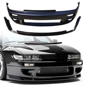 FRP TKYO v3 Wide Body Front Bumper 3pc > Nissan Silvia (S13) 1989-1994 > 2/3dr - image 1