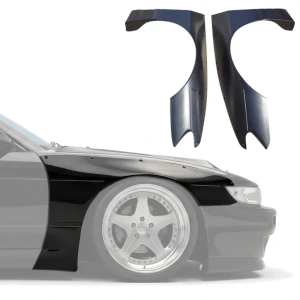 FRP TKYO v3 Wide Body Fender Flares (front) 40mm > Nissan Silvia (S13) 1989-1994 > 2/3dr - image 1