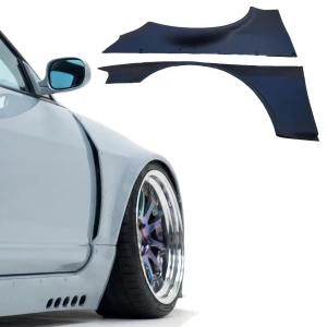 FRP TKYO Wide Body Fender Flares (front) 65mm > Nissan Skyline (R33) GTR 1995-1998 > 2dr Coupe - image 1
