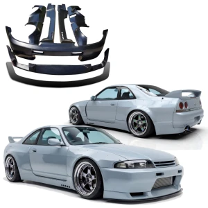 FRP TKYO Wide Body Kit > Nissan Skyline (R33) GTR 1995-1998 > 2dr Coupe - image 1