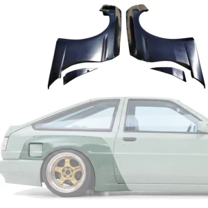 FRP TKYO Wide Body Fenders (rear) 4pc 70mm > Toyota Corolla (AE86) 1984-1987 > 2/3dr - image 1