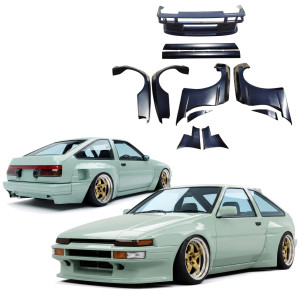 VSaero FRP TKYO Wide Body Kit > Toyota Corolla (AE86) 1984-1987 > 2/3dr - image 1