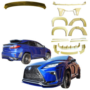 ModeloDrive FRP ARTI Wide Body Kit w Wing > Lexus RX350 2016-2019 - image 1