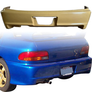 ModeloDrive FRP SYM Rear Bumper > Subaru Impreza (GC8) 1993-2001 > 4dr Sedan - image 1