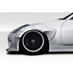 2003-2008 Nissan 350Z Z33 Duraflex SDS Front Fender Flares (+45mm) - 4 Piece - image 1