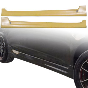 ModeloDrive FRP GALX Side Skirts > Toyota Yaris 2007-2011 > 4dr Sedan - image 1