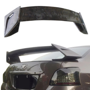 ModeloDrive FRP GALX Trunk Spoiler Wing > Toyota Yaris 2007-2011 > 4dr Sedan - image 1 ModeloDrive FRP GALX Trunk Spoiler Wing > Toyota Yaris 2007-2011 > 4dr Sedan - image 1