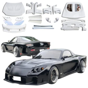 FRP VSID FN Wide Body Kit > Mazda RX-7 (FD3S) 1993-1997 - image 1