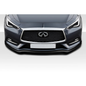 2017-2022 Infiniti Q60 Aero Front Lip Splitter - 1 Piece - image 1