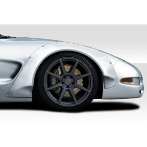 1997-2004 Chevrolet Corvette C5 Circuit Front Fender Flares - 2 Piece - image 1
