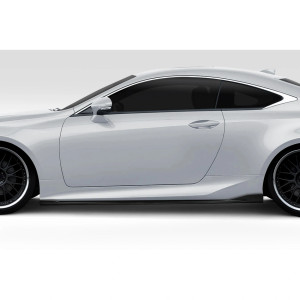 2015-2018 Lexus RC Series RC200T RC350 SBZ Side Skirt Splitters - 2 Piece - image 1