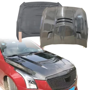 Carbon Fiber ACON Vented Hood > Cadillac ATS 2012-2019 - image 1