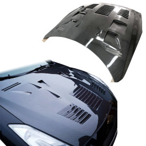 ModeloDrive Carbon Fiber GT Type-3 Hood > Nissan GT-R GTR (R35) 2009-2016 - image 1