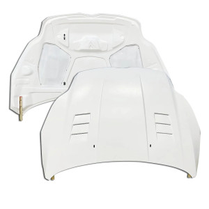 ModeloDrive FRP KR Vented Hood > Ford Focus 2012-2014 - image 1 ModeloDrive FRP KR Vented Hood > Ford Focus 2012-2014 - image 1